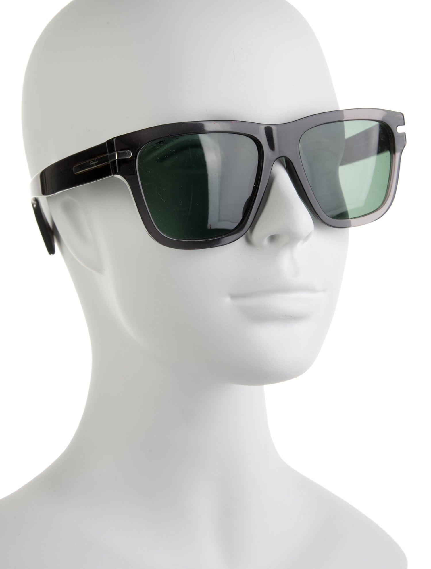 Ferragamo Wayfarer Tinted Sunglasses